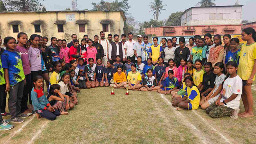 महिला दिवस पर लखीसराय में खो-खो प्रतियोगिता, प्लस टू गर्ल्स स्कूल परियोजना बना चैंपियन